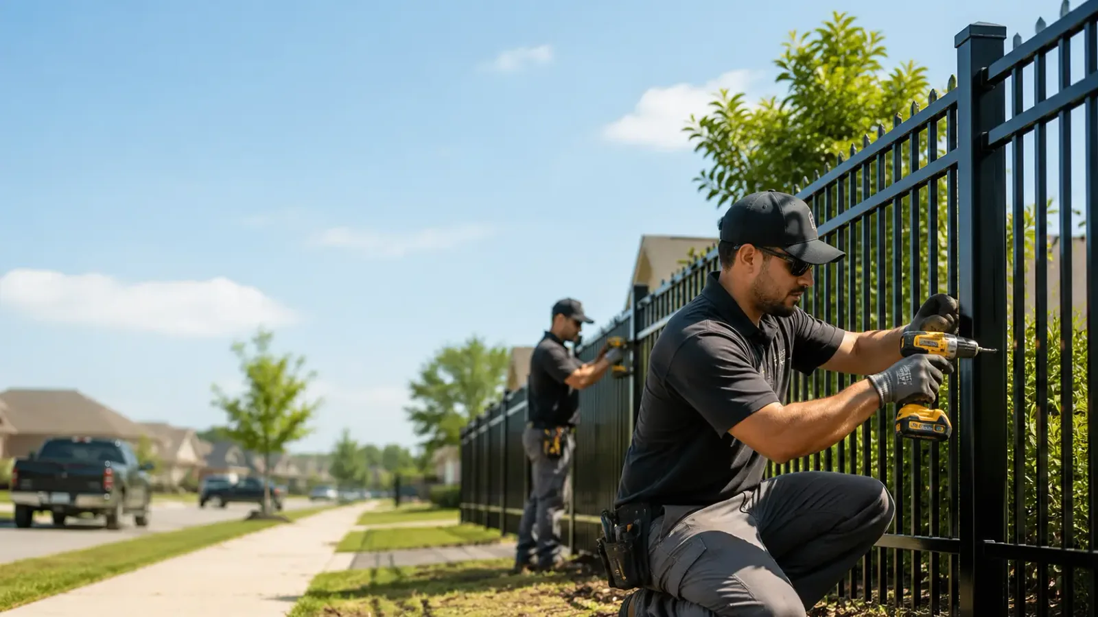 Metal Fence Installation in Smyrna, GA